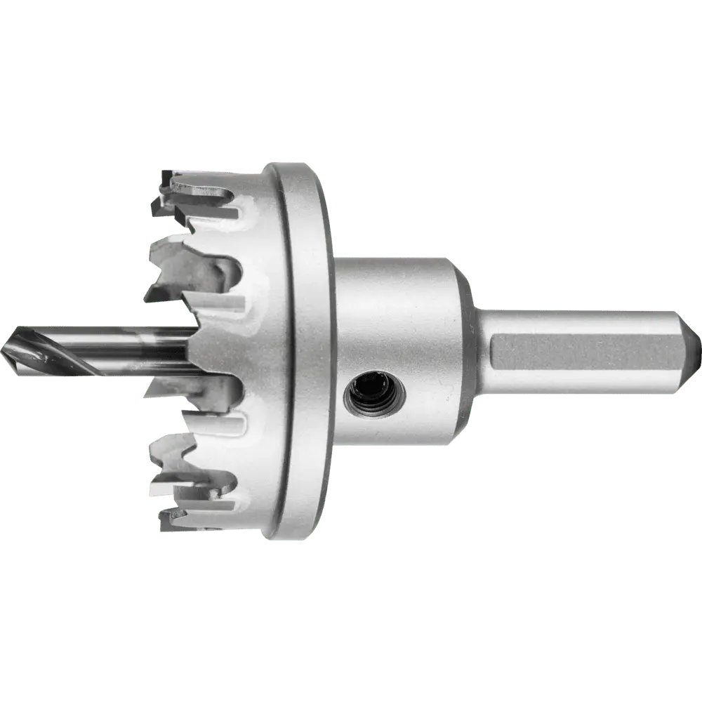 Produktfoto 1 von PFERD TOOLS Hartmetall Lochschneider/-Lochsäge Ø 42x8 mm Schaft-Ø 10mm Schnitttiefe 4 mm universal