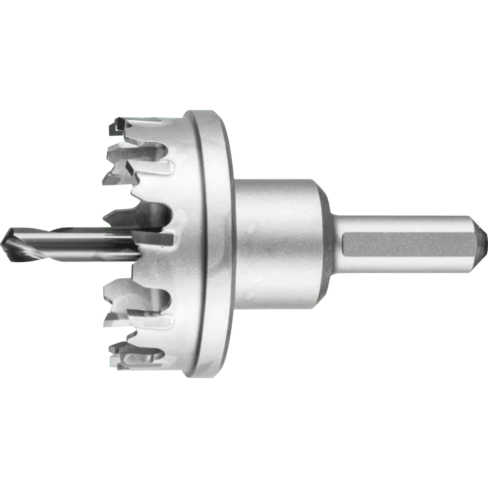 Produktfoto 1 von PFERD TOOLS Hartmetall Lochschneider/-Lochsäge Ø 43x8 mm Schaft-Ø 10mm Schnitttiefe 4 mm universal