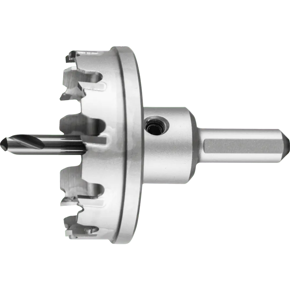 Produktfoto 1 von PFERD TOOLS Hartmetall Lochschneider/-Lochsäge Ø 54x8 mm Schaft-Ø 10mm Schnitttiefe 4 mm universal