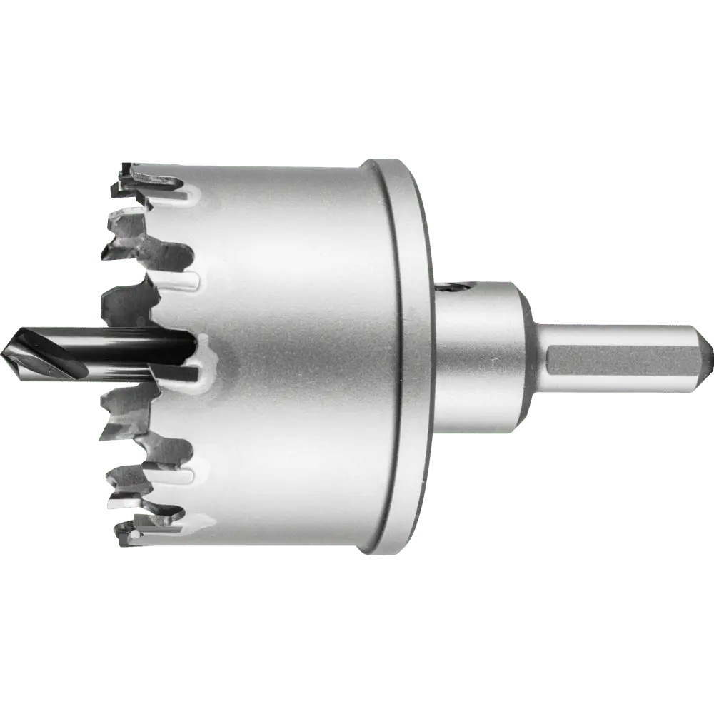 Produktfoto 1 von PFERD TOOLS Hartmetall Lochschneider/-Lochsäge Ø 55x35 mm Schaft-Ø 10mm Schnitttiefe 32 mm universal