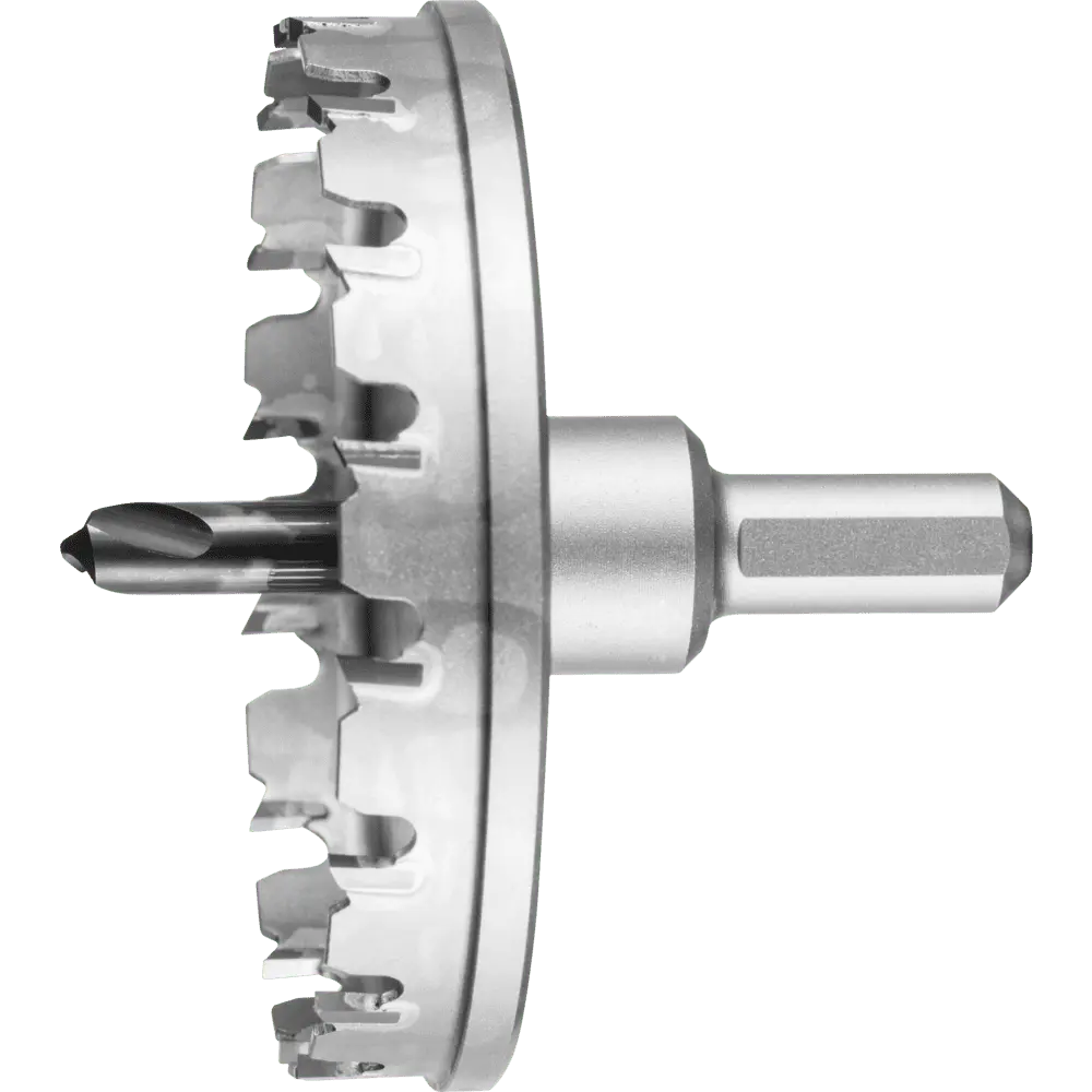 Produktfoto 1 von PFERD TOOLS Hartmetall Lochschneider/-Lochsäge Ø 70x8 mm Schaft-Ø 12 mm Schnitttiefe 4 mm universal