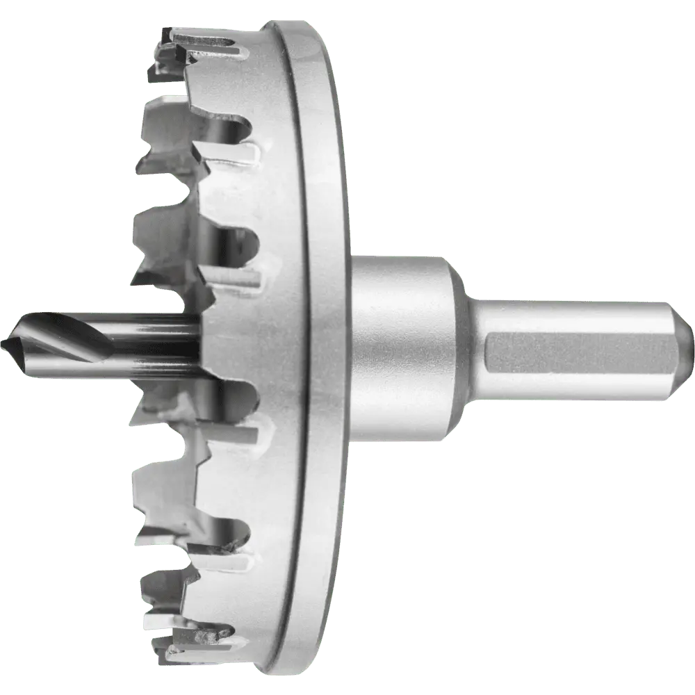 Produktfoto 1 von PFERD TOOLS Hartmetall Lochschneider/-Lochsäge Ø 75x8 mm Schaft-Ø 12 mm Schnitttiefe 4 mm universal