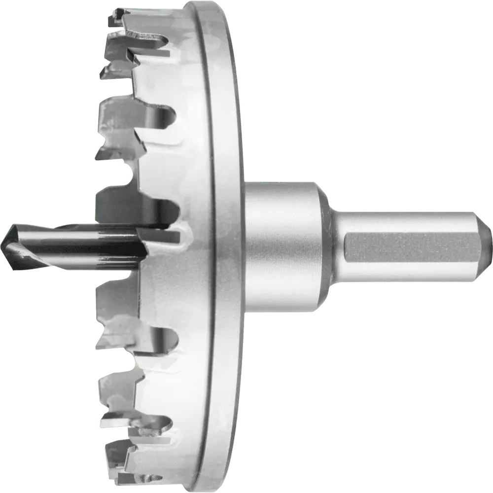 Produktfoto 1 von PFERD TOOLS Hartmetall Lochschneider/-Lochsäge Ø 80x8 mm Schaft-Ø 12 mm Schnitttiefe 4 mm universal