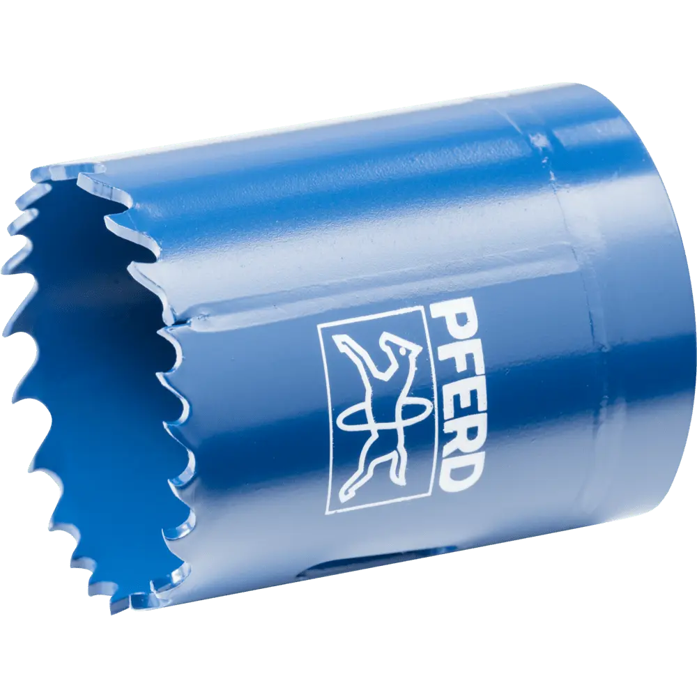 Produktfoto 1 von PFERD TOOLS Bi-Metall Lochsäge Co8/M42 Ø 40mm Schnitttiefe 36 mm für Stahl, Edelstahl, Blech, Holz
