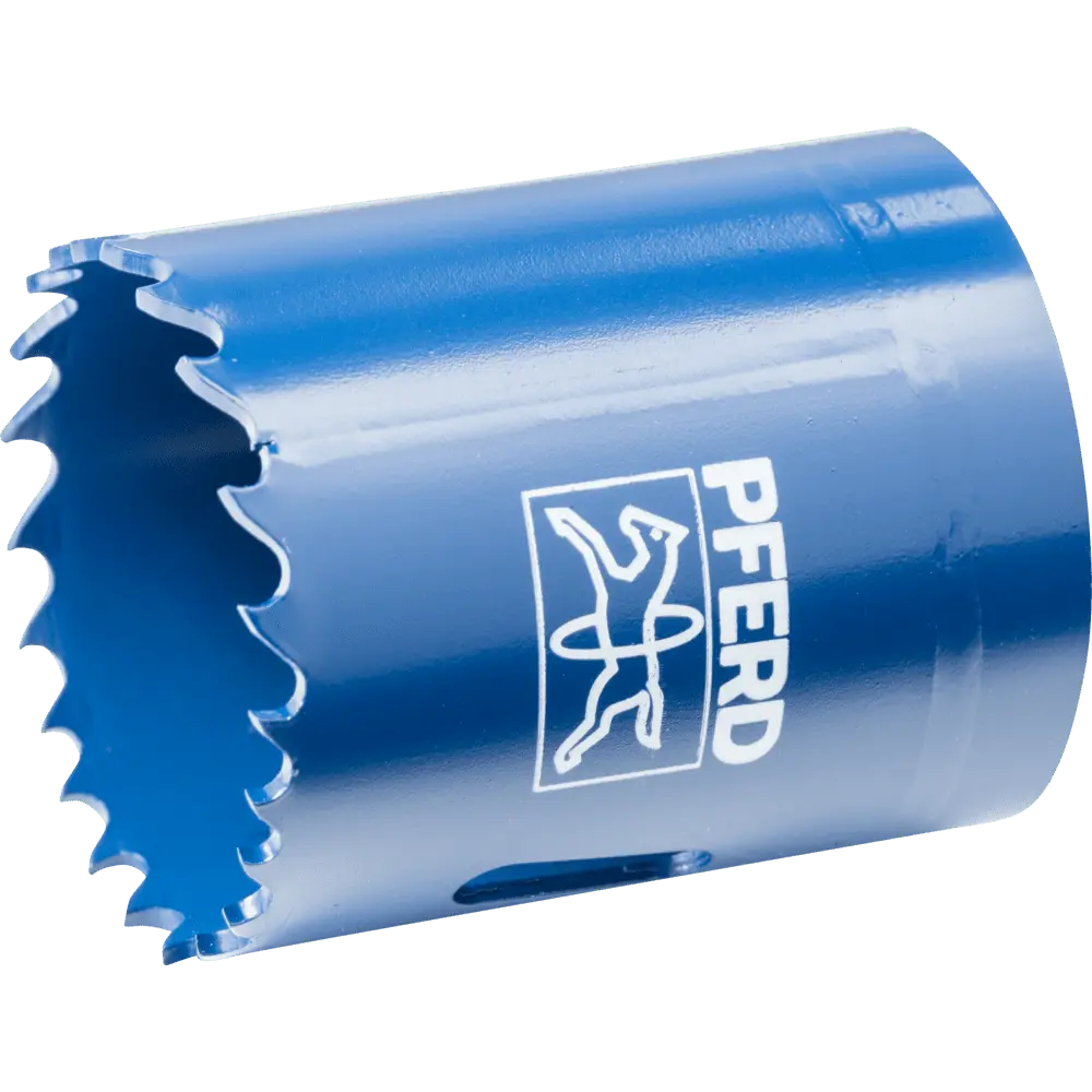 Produktfoto 1 von PFERD TOOLS Bi-Metall Lochsäge Co8/M42 Ø 41 mm Schnitttiefe 36 mm für Stahl, Edelstahl, Blech, Holz