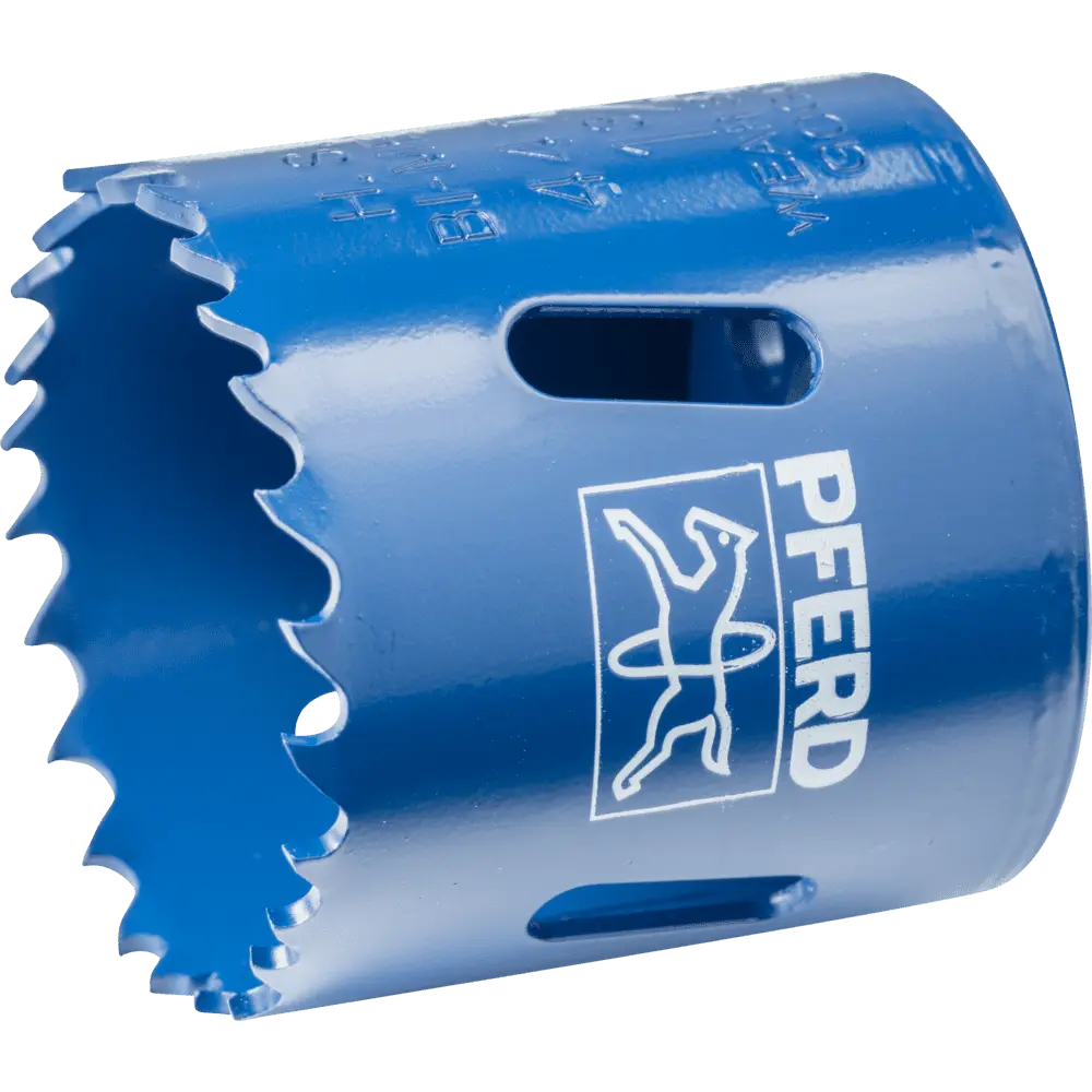 Produktfoto 1 von PFERD TOOLS Bi-Metall Lochsäge Co8/M42 Ø 44 mm Schnitttiefe 31 mm für Stahl, Edelstahl, Blech, Holz