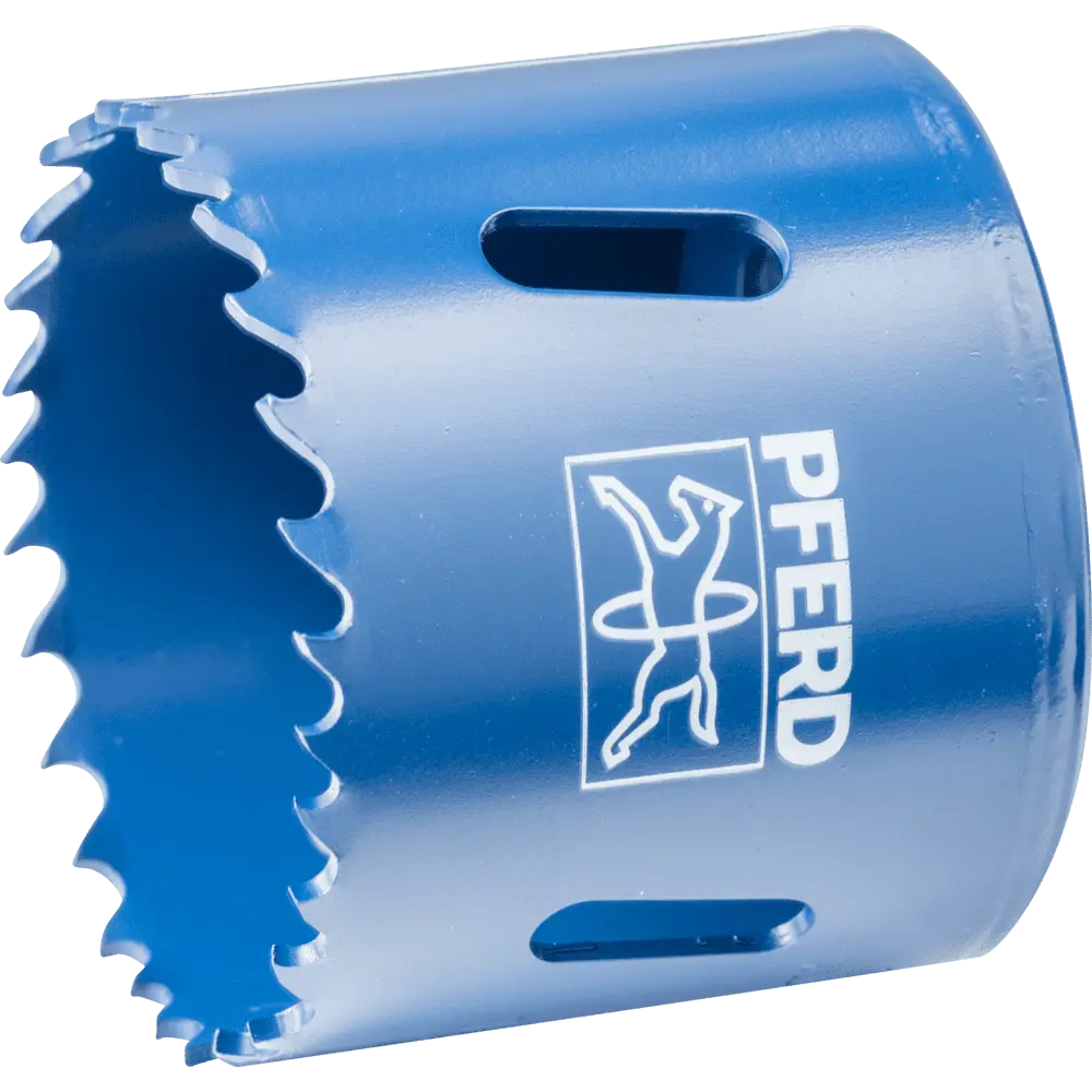 Produktfoto 1 von PFERD TOOLS Bi-Metall Lochsäge Co8/M42 Ø 51 mm Schnitttiefe 31 mm für Stahl, Edelstahl, Blech, Holz
