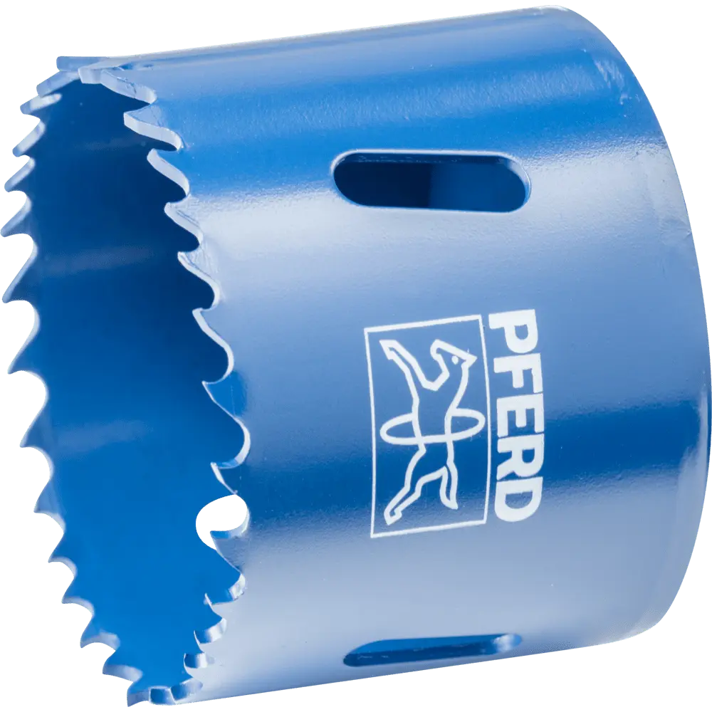 PFERD TOOLS Bi-Metall Lochsäge Co8/M42 Ø 54 mm Schnitttiefe 31 mm für Stahl, Edelstahl, Blech, Holz