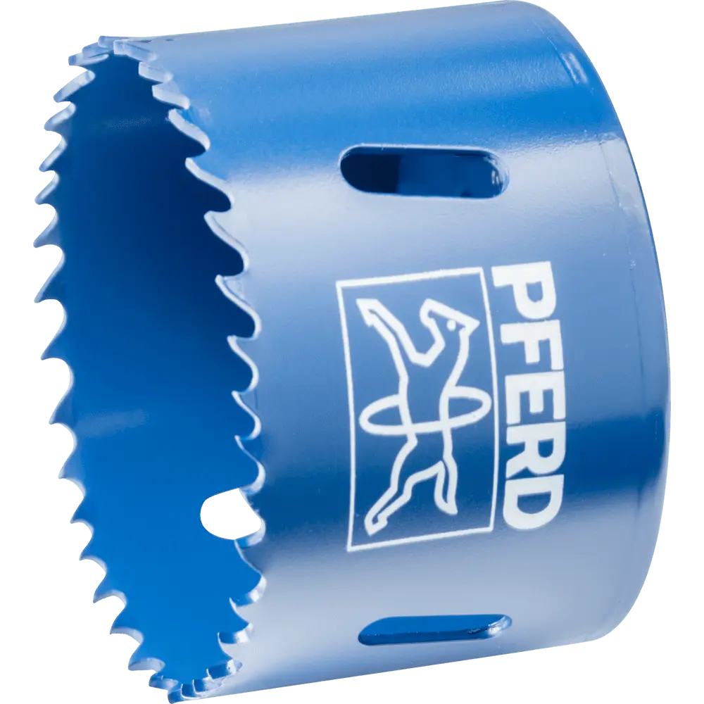 Produktfoto 1 von PFERD TOOLS Bi-Metall Lochsäge Co8/M42 Ø 65 mm Schnitttiefe 31 mm für Stahl, Edelstahl, Blech, Holz