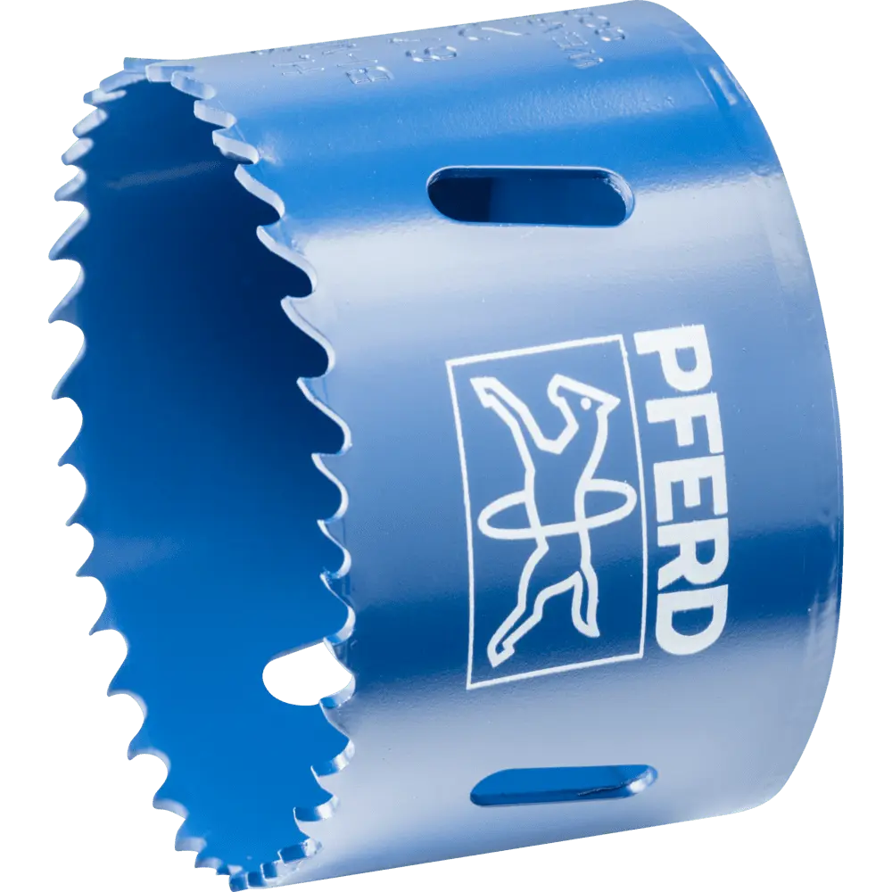 Produktfoto 1 von PFERD TOOLS Bi-Metall Lochsäge Co8/M42 Ø 67 mm Schnitttiefe 31 mm für Stahl, Edelstahl, Blech, Holz