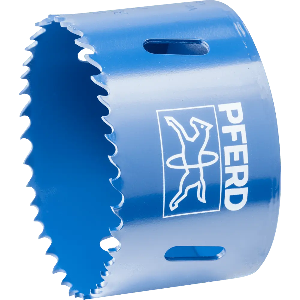 Produktfoto 1 von PFERD TOOLS Bi-Metall Lochsäge Co8/M42 Ø 70mm Schnitttiefe 31 mm für Stahl, Edelstahl, Blech, Holz