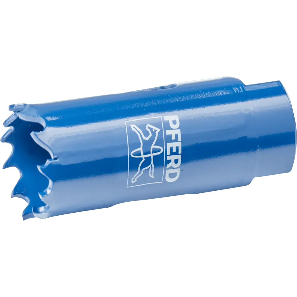 Produktfoto 1 von PFERD TOOLS Bi-Metall Lochsäge Co8/M42 Ø 21 mm Schnitttiefe 36 mm für Stahl, Edelstahl, Blech, Holz