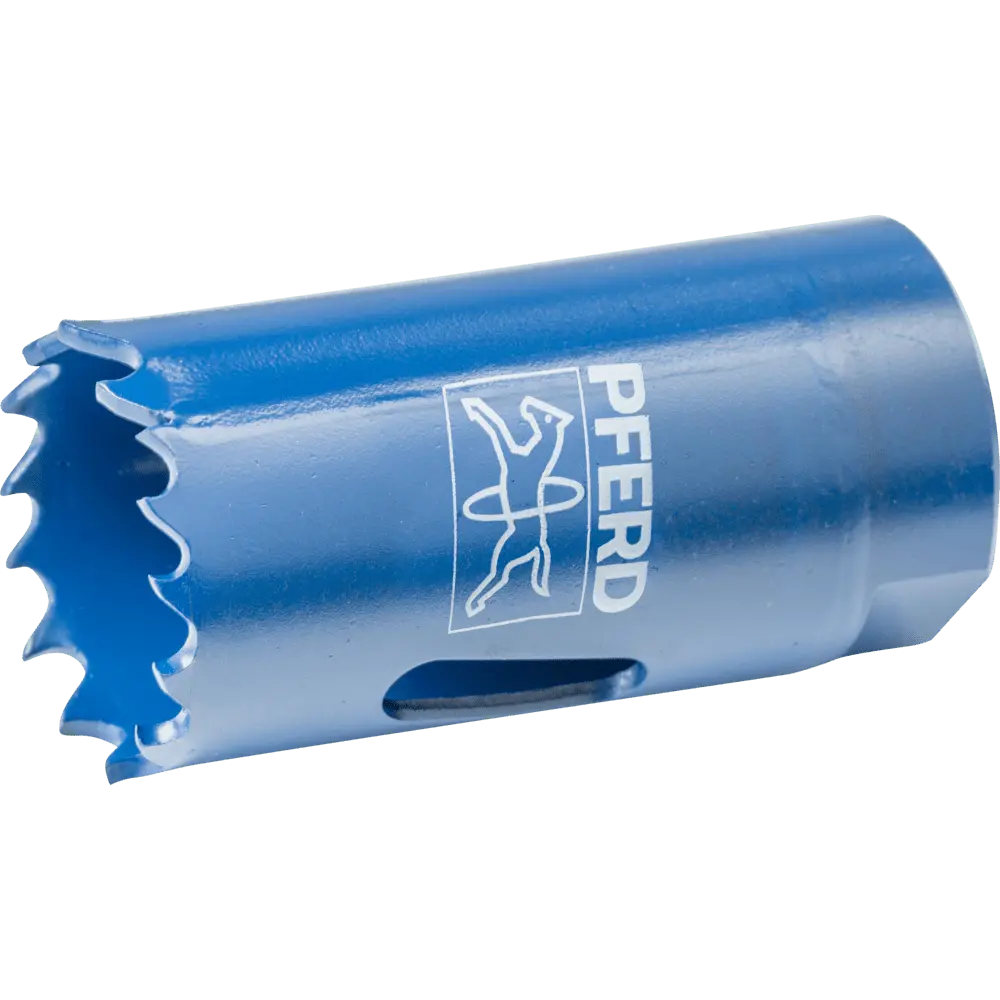 Produktfoto 1 von PFERD TOOLS Bi-Metall Lochsäge Co8/M42 Ø 25 mm Schnitttiefe 36 mm für Stahl, Edelstahl, Blech, Holz