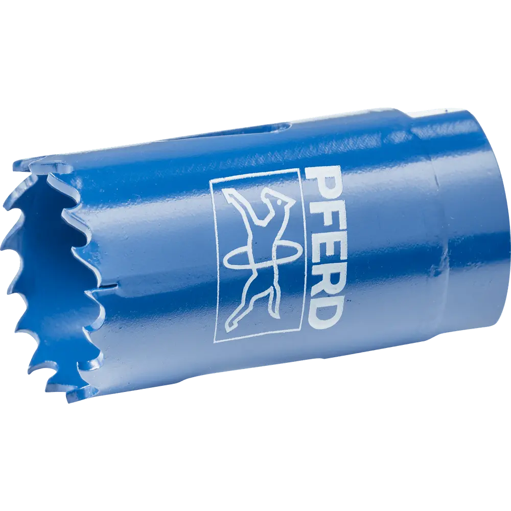 Produktfoto 1 von PFERD TOOLS Bi-Metall Lochsäge Co8/M42 Ø 27 mm Schnitttiefe 36 mm für Stahl, Edelstahl, Blech, Holz