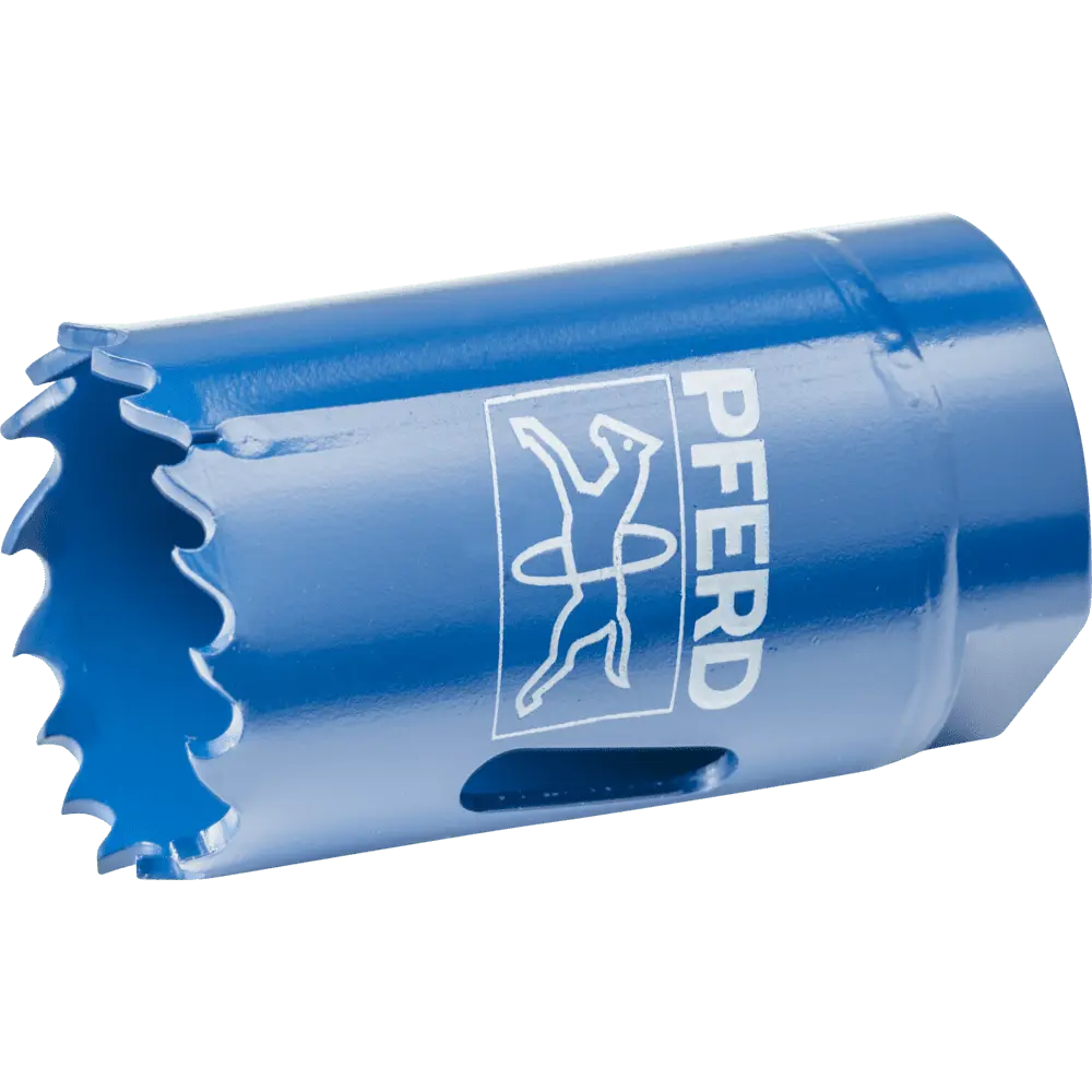 Produktfoto 1 von PFERD TOOLS Bi-Metall Lochsäge Co8/M42 Ø 29 mm Schnitttiefe 36 mm für Stahl, Edelstahl, Blech, Holz