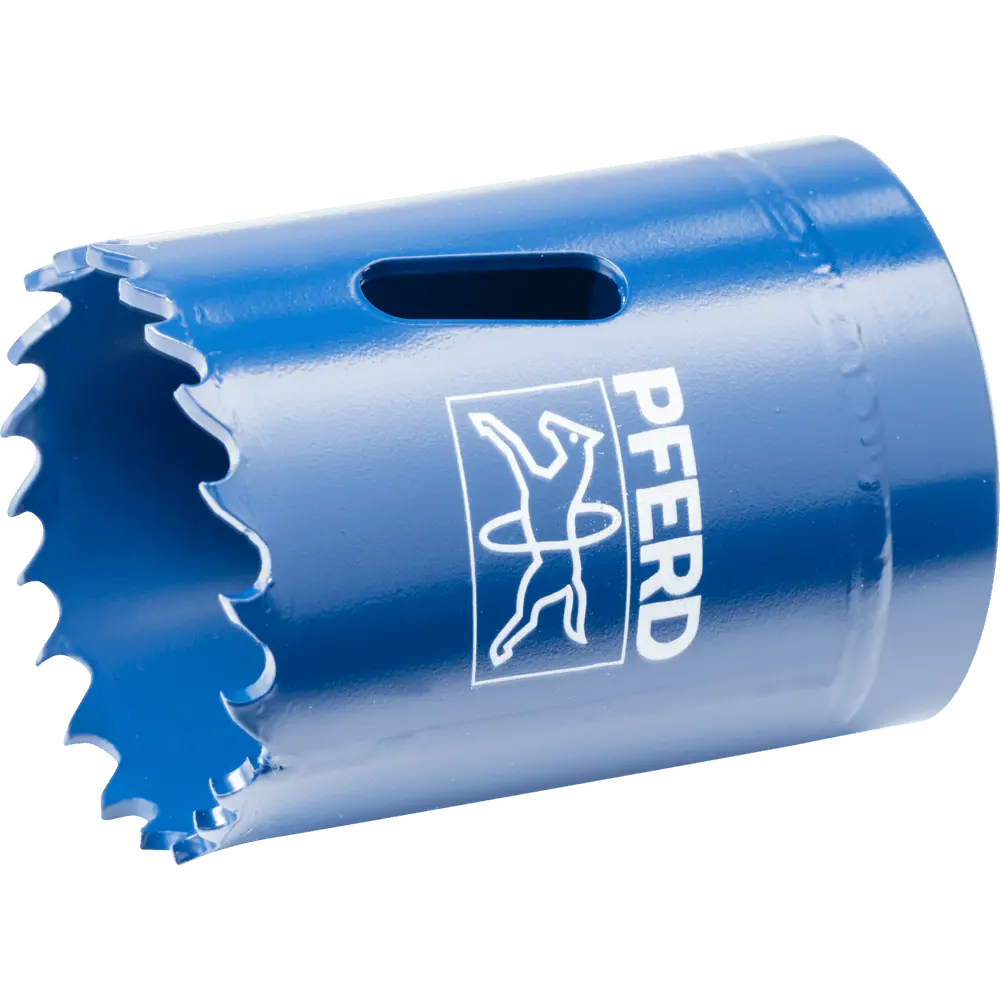 Produktfoto 1 von PFERD TOOLS Bi-Metall Lochsäge Co8/M42 Ø 37 mm Schnitttiefe 36 mm für Stahl, Edelstahl, Blech, Holz