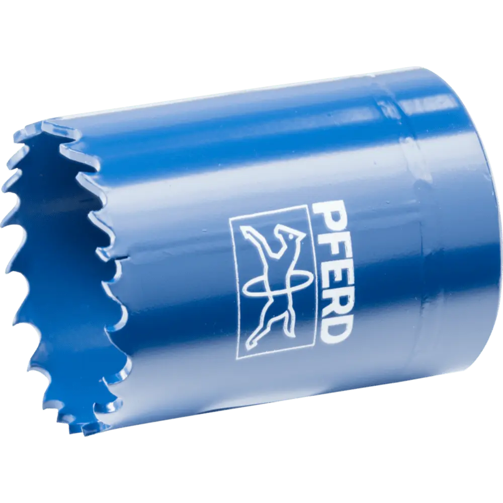Produktfoto 1 von PFERD TOOLS Bi-Metall Lochsäge Co8/M42 Ø 38 mm Schnitttiefe 36 mm für Stahl, Edelstahl, Blech, Holz