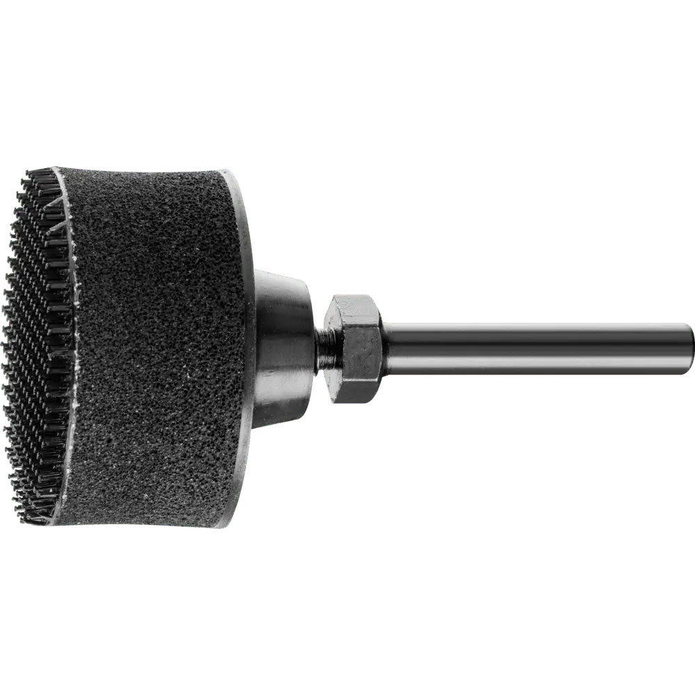 Produktfoto 1 von PFERD TOOLS POLINOX Halter für Vlies Marmorierronden Kletthaftend Ø 40mm Schaft-Ø 6 mm