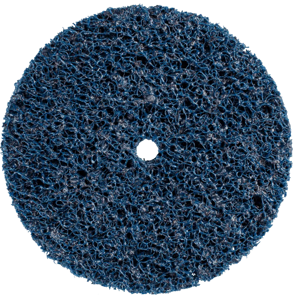 Produktfoto 1 von PFERD TOOLS POLICLEAN PLUS PCLS Reinigungsvlies Ø 150x13 mm Bohrung Ø 13 mm für grobe Reinigungsarbeiten, 4 Stk.