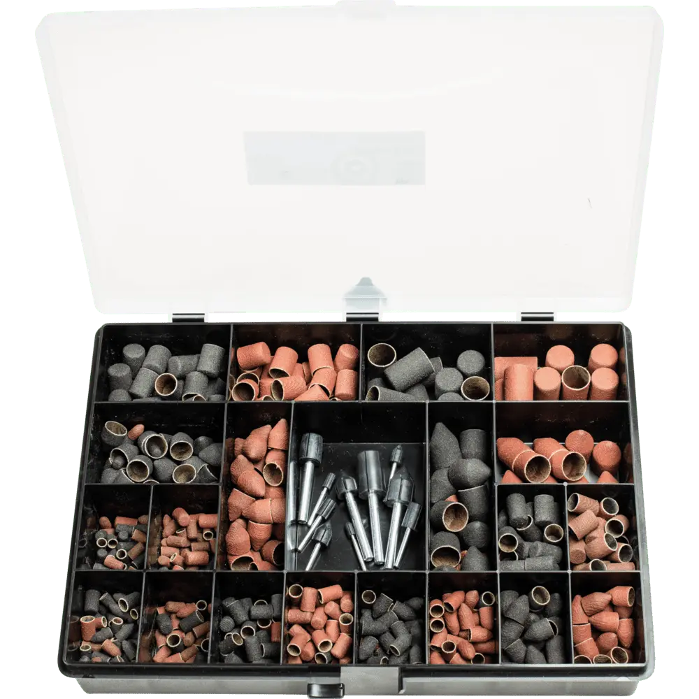 Produktfoto 1 von PFERD TOOLS POLICAP Set PCS 650-tlg. Korund für universelle Anwendung