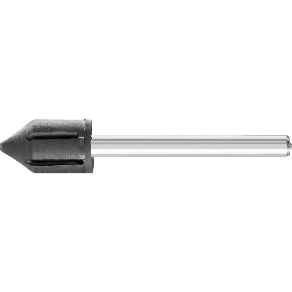 Produktfoto 1 von PFERD TOOLS POLICAP Kappenträger PCT Walzenkegelform Ø 7x13 mm Schaft-Ø 3 mm, 5 Stk.
