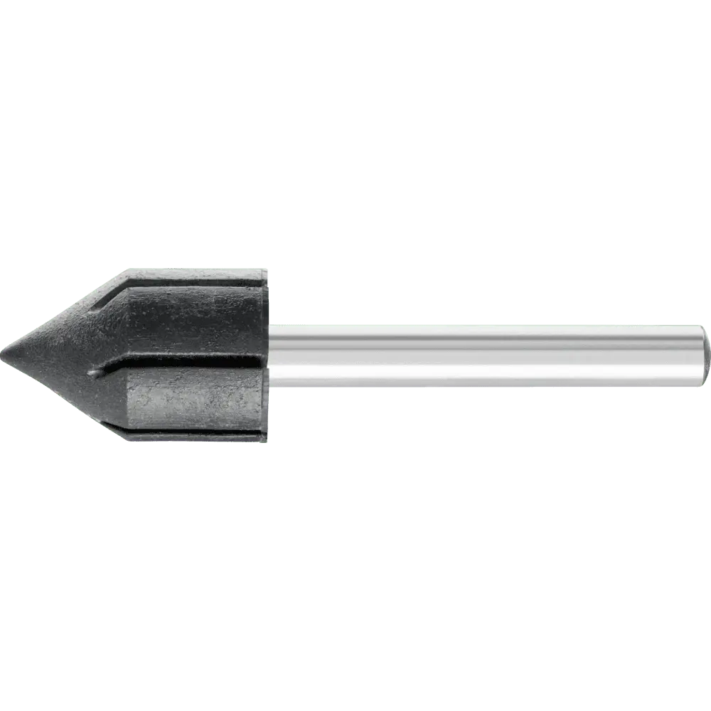 Produktfoto 1 von PFERD TOOLS POLICAP Kappenträger PCT Walzenkegelform Ø 16x26 mm Schaft-Ø 6 mm, 5 Stk.