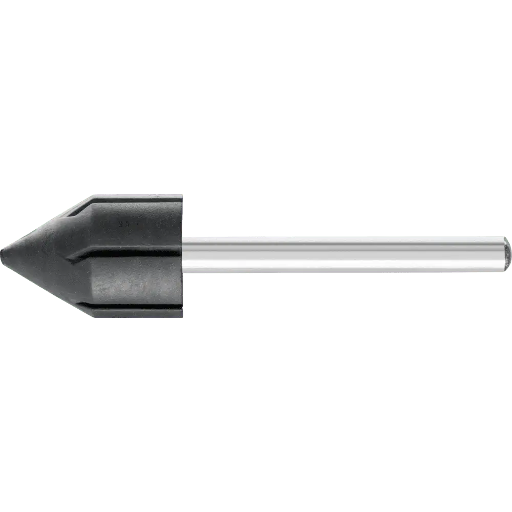 Produktfoto 1 von PFERD TOOLS POLICAP Kappenträger PCT Walzenkegelform Ø 10x15 mm Schaft-Ø 3 mm, 5 Stk.