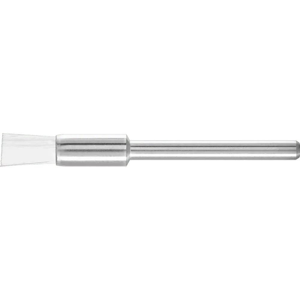 Produktfoto 1 von PFERD TOOLS Miniatur-Pinselbürste PBU Ø5 mm Schaft-Ø3 mm Kunststoffbesatz-Ø0,20, 10 Stk.