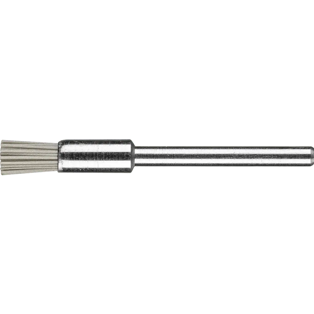 Produktfoto 1 von PFERD TOOLS Miniatur-Pinselbürste PBU Ø5 mm Schaft-Ø3 mm DIAMANT-Filament-Ø0,40 Korn 400, 10 Stk.