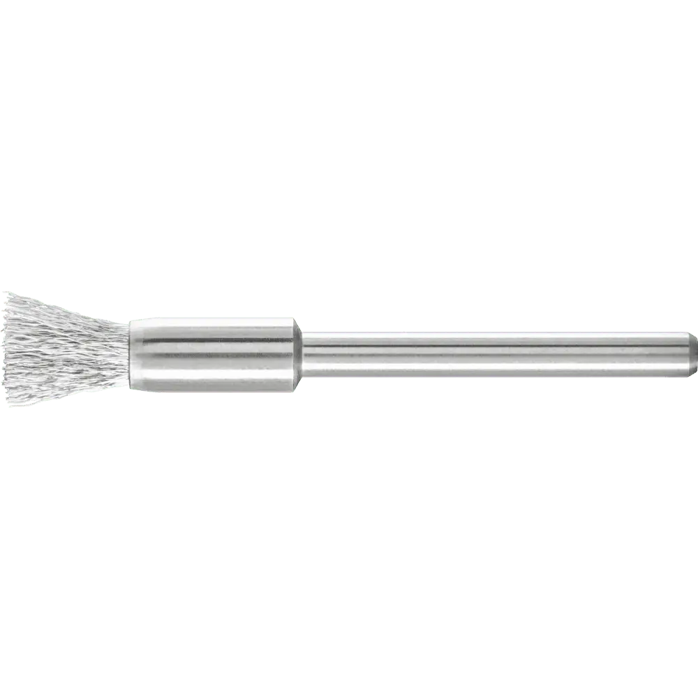 PFERD TOOLS Miniatur-Pinselbürste PBU Ø5 mm Schaft-Ø3 mm Stahl-Draht-Ø0,10, 10 Stk.