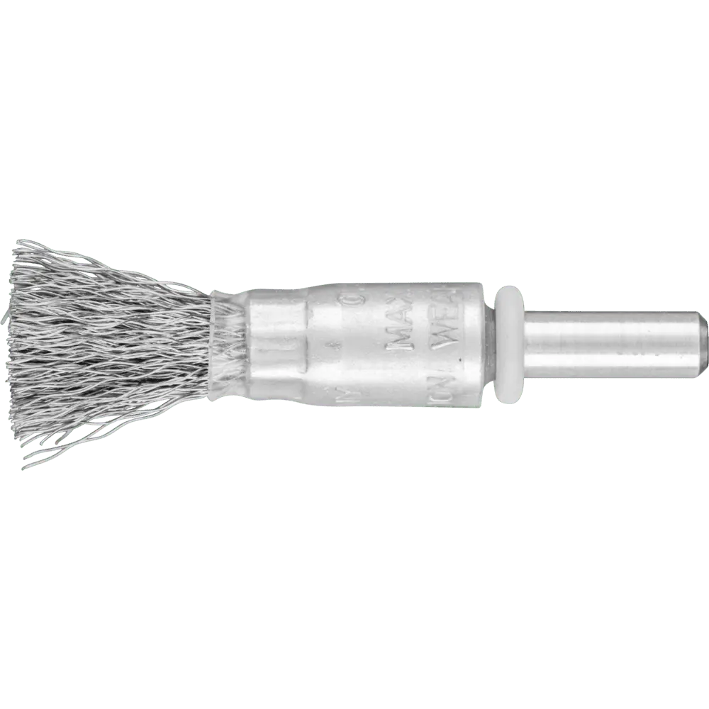 Produktfoto 1 von PFERD TOOLS Pinselbürste ungezopft PBU Ø10mm Schaft-Ø6 mm Stahl-Draht-Ø0,20, 10 Stk.