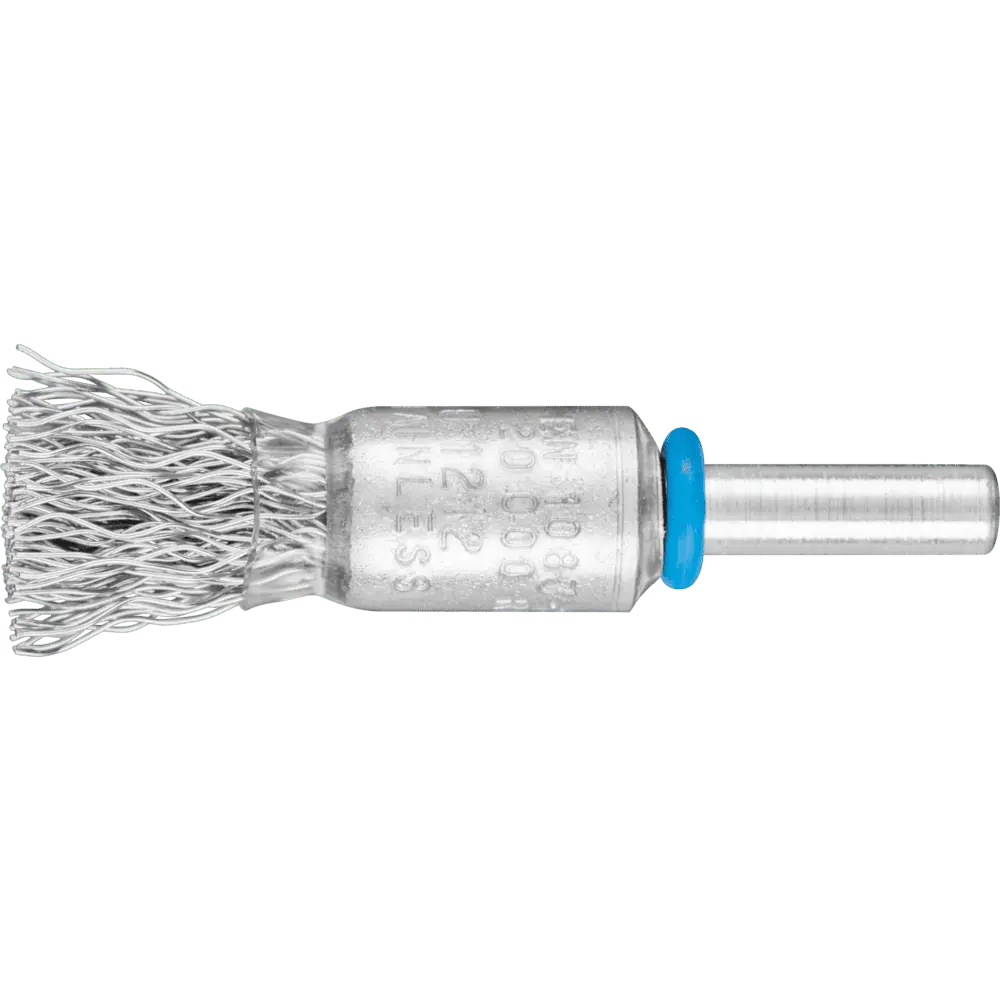 Produktfoto 1 von PFERD TOOLS Pinselbürste ungezopft PBU Ø13 mm Schaft-Ø6 mm Edelstahl-Draht-Ø0,35, 10 Stk.
