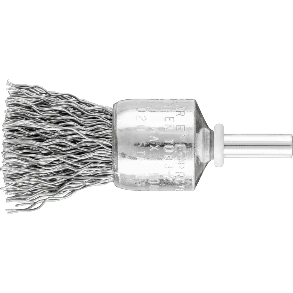 Produktfoto 1 von PFERD TOOLS Pinselbürste ungezopft PBU Ø20mm Schaft-Ø6 mm Stahl-Draht-Ø0,50