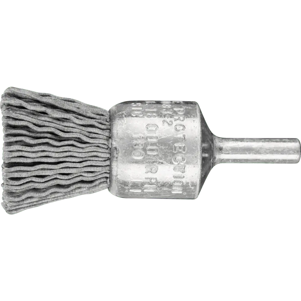 Produktfoto 1 von PFERD TOOLS Pinselbürste ungezopft PBU Ø20mm Schaft-Ø6 mm SiC-Filament-Ø0,90 Korn 180