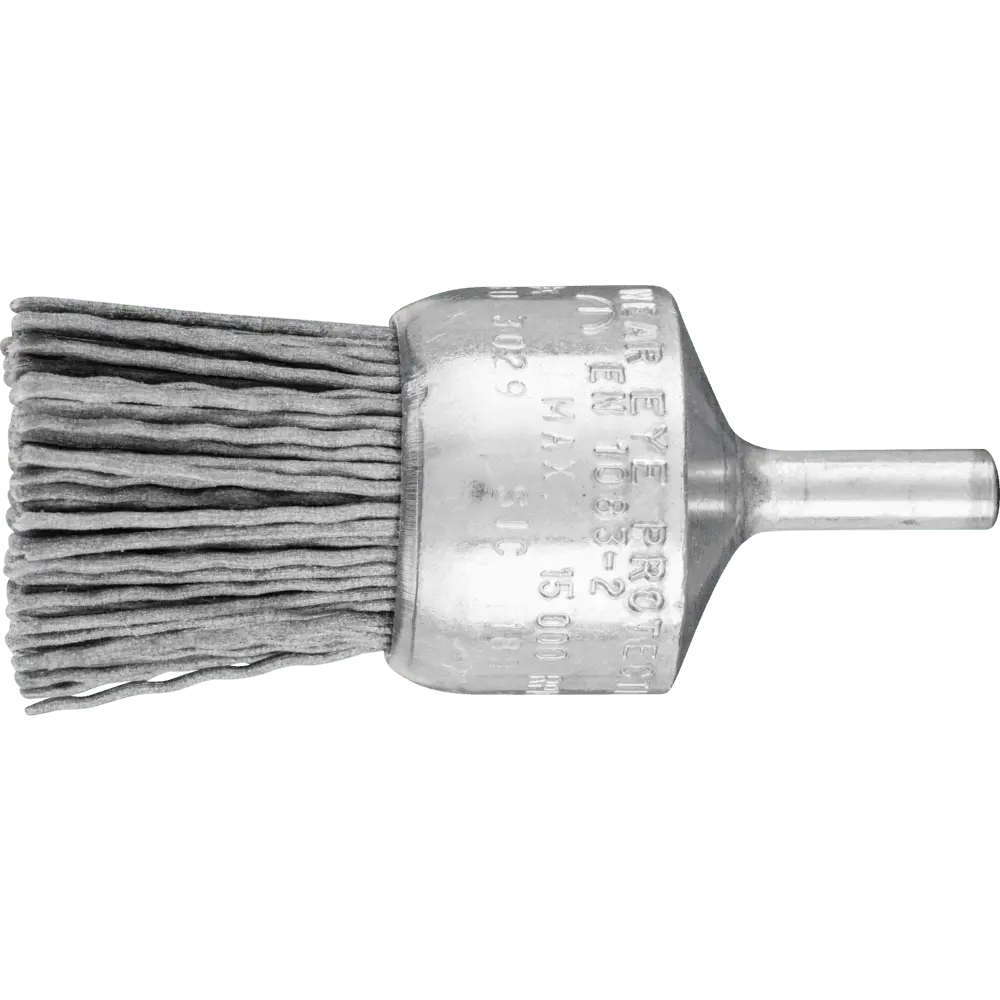 Produktfoto 1 von PFERD TOOLS Pinselbürste ungezopft PBU Ø30mm Schaft-Ø6 mm SiC-Filament-Ø0,90 Korn 180, 10 Stk.