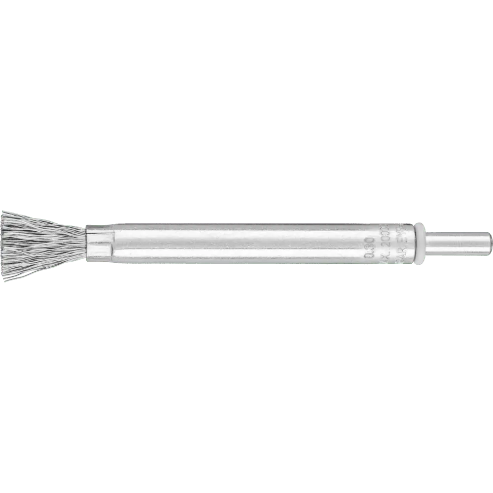 Produktfoto 1 von PFERD TOOLS lange Pinselbürste ungezopft PBUL Ø10mm Schaft-Ø6 mm Stahl-Draht-Ø0,30, 10 Stk.