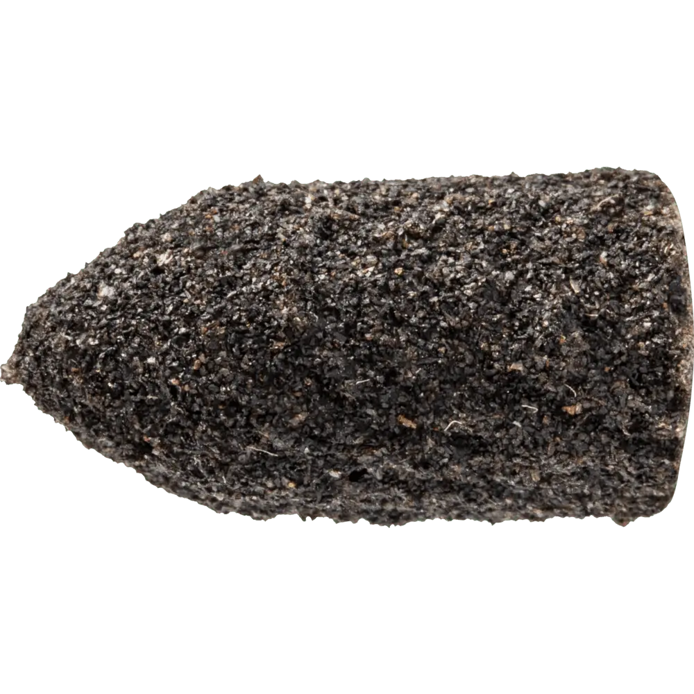 Produktfoto 1 von PFERD TOOLS POLICAP Schleifkappe PC Walzenkegelform Korund Ø 5x11 mm A150 für universelle Anwendung, 50 Stk.