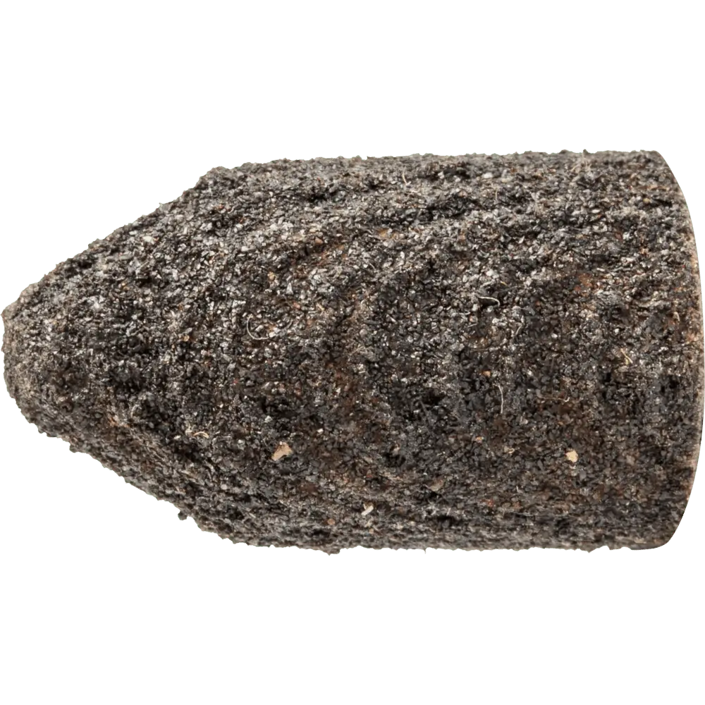 Produktfoto 1 von PFERD TOOLS POLICAP Schleifkappe PC Walzenkegelform Korund Ø 7x13 mm A150 für universelle Anwendung, 50 Stk.