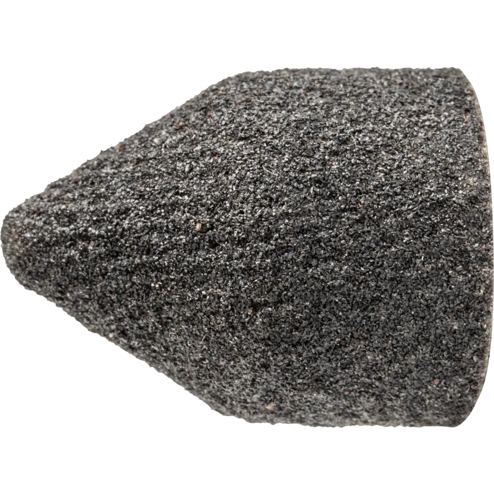 Produktfoto 1 von PFERD TOOLS POLICAP Schleifkappe PC Walzenkegelform Korund Ø 13x17 mm A150 für universelle Anwendung, 50 Stk.