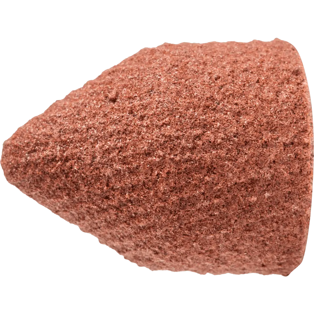 Produktfoto 1 von PFERD TOOLS POLICAP Schleifkappe PC Walzenkegelform Korund Ø 13x17 mm A280 für universelle Anwendung, 50 Stk.