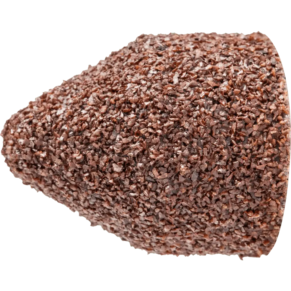 Produktfoto 1 von PFERD TOOLS POLICAP Schleifkappe PC Walzenkegelform Korund Ø 13x17 mm A60 für universelle Anwendung, 50 Stk.