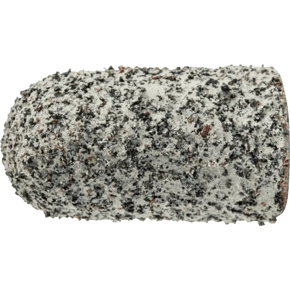 Produktfoto 1 von PFERD TOOLS POLICAP Schleifkappe PC Walzenrundform SiC Ø 5x11 mm SIC-COOL80 für Aluminium, 50 Stk.