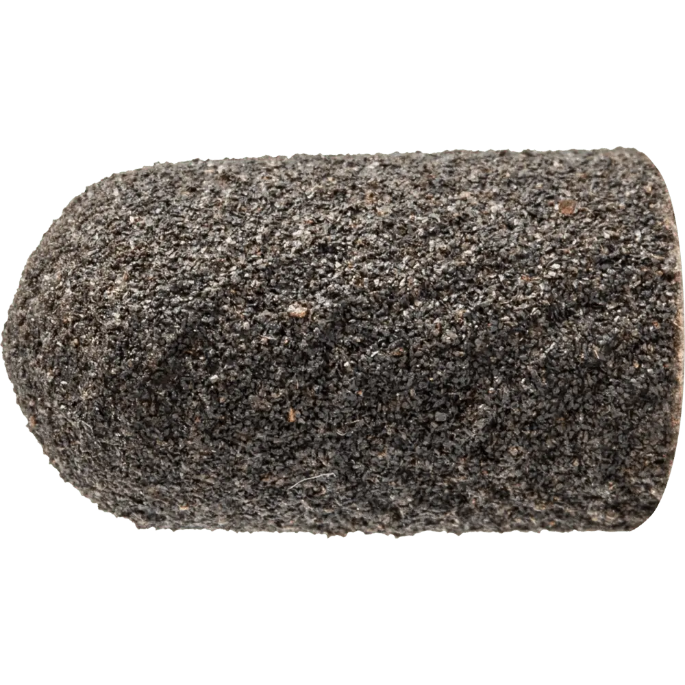 Produktfoto 1 von PFERD TOOLS POLICAP Schleifkappe PC Walzenrundform Korund Ø 7x13 mm A150 für universelle Anwendung, 50 Stk.