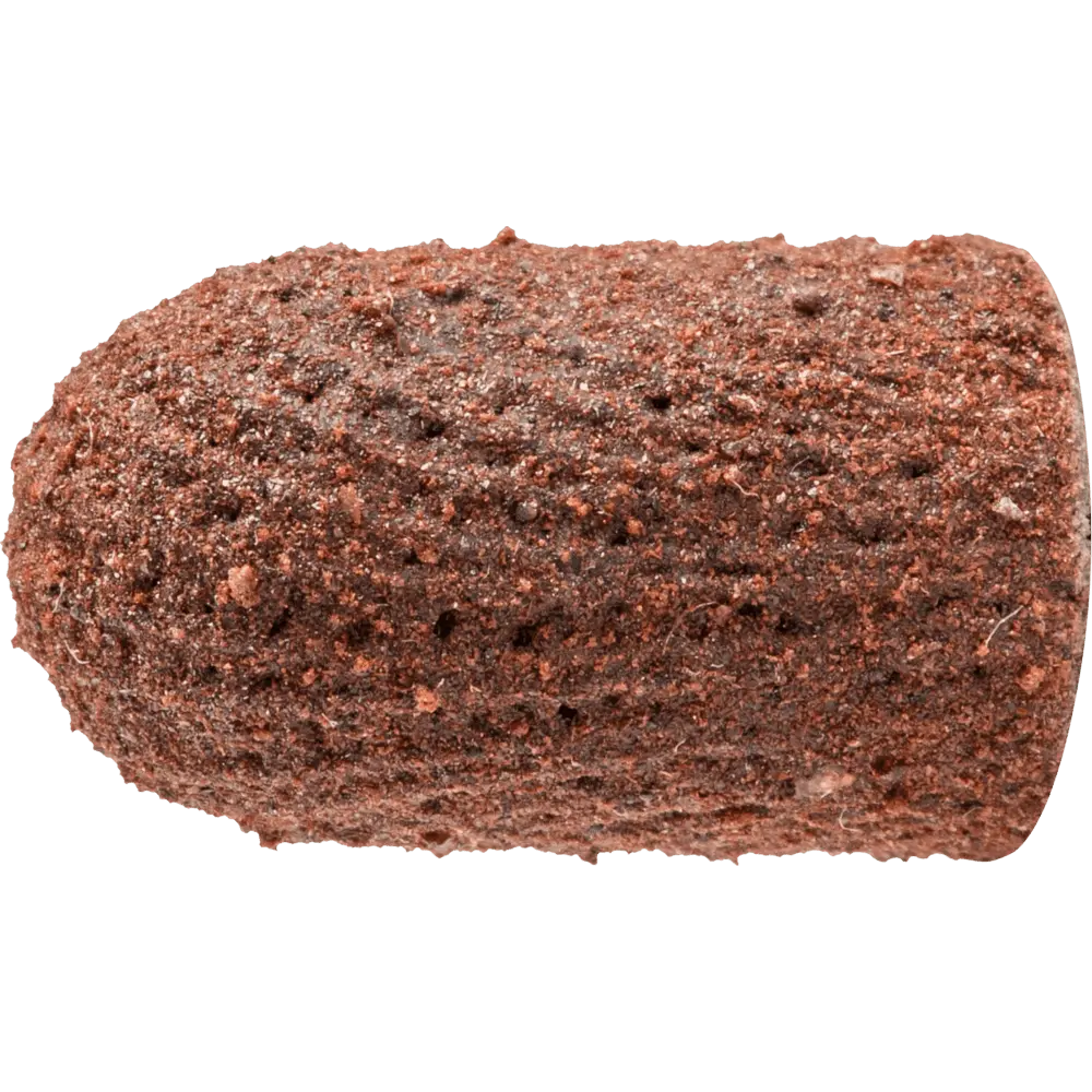 Produktfoto 1 von PFERD TOOLS POLICAP Schleifkappe PC Walzenrundform Korund Ø 7x13 mm A280 für universelle Anwendung, 50 Stk.