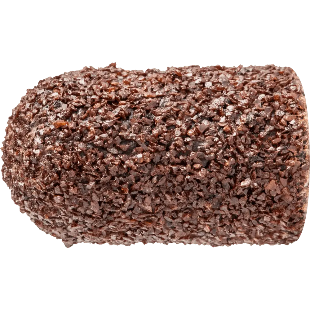 Produktfoto 1 von PFERD TOOLS POLICAP Schleifkappe PC Walzenrundform Korund Ø 7x13 mm A60 für universelle Anwendung, 50 Stk.