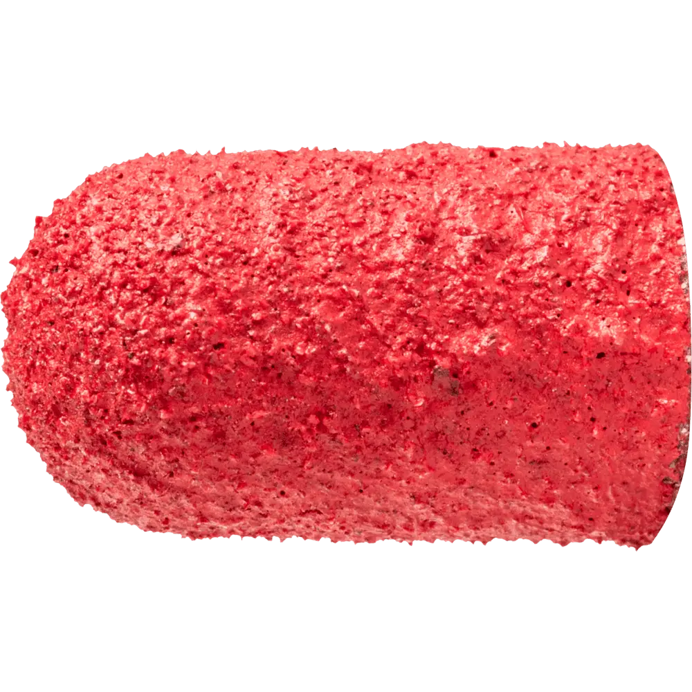 Produktfoto 1 von PFERD TOOLS POLICAP Schleifkappe PC Walzenrundform Keramikkorn Ø 7x13 mm CO-COOL120 für Edelstahl, 50 Stk.