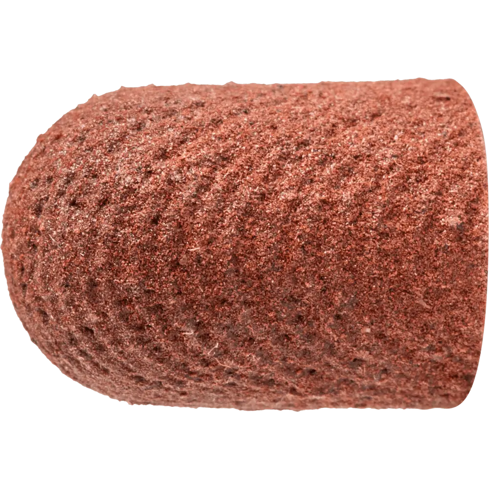 Produktfoto 1 von PFERD TOOLS POLICAP Schleifkappe PC Walzenrundform Korund Ø 10x15 mm A280 für universelle Anwendung, 50 Stk.