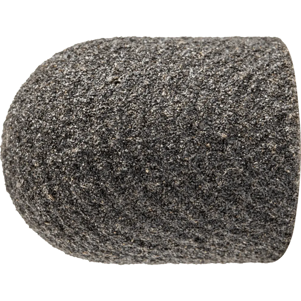 Produktfoto 1 von PFERD TOOLS POLICAP Schleifkappe PC Walzenrundform Korund Ø 13x17 mm A150 für universelle Anwendung, 50 Stk.