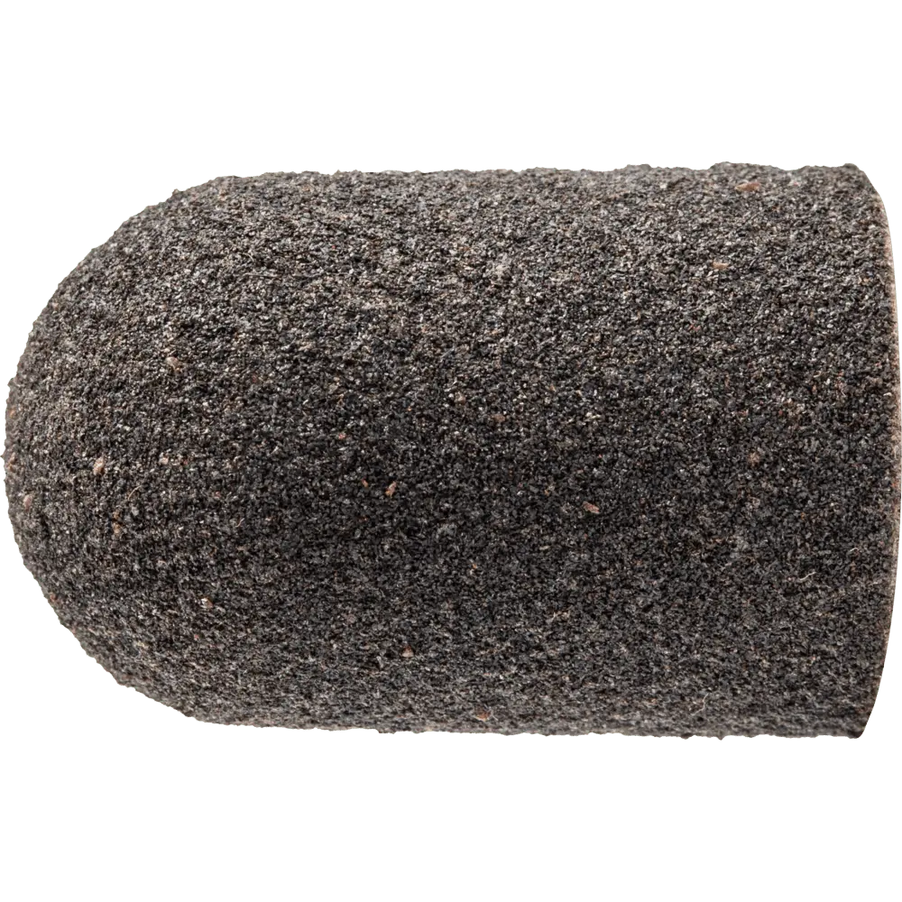 Produktfoto 1 von PFERD TOOLS POLICAP Schleifkappe PC Walzenrundform Korund Ø 16x26 mm A150 für universelle Anwendung, 50 Stk.