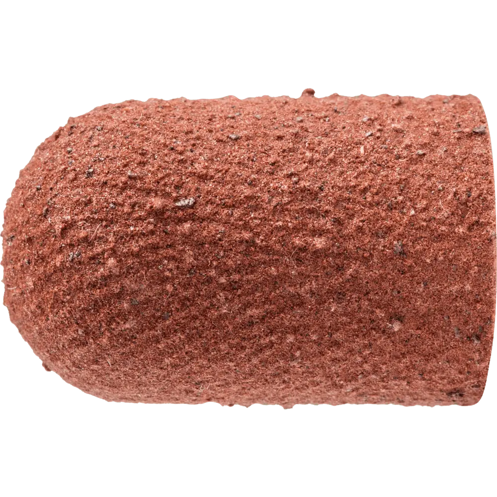 Produktfoto 1 von PFERD TOOLS POLICAP Schleifkappe PC Walzenrundform Korund Ø 16x26 mm A280 für universelle Anwendung, 50 Stk.